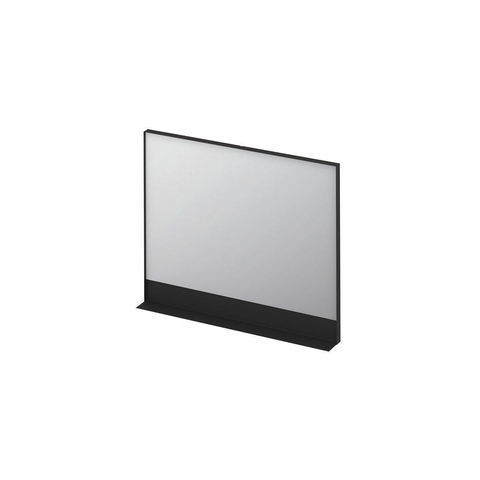 INK SP14 Spiegel - 100x10x80cm - in kader - planchet - aluminium zwart mat SW242762