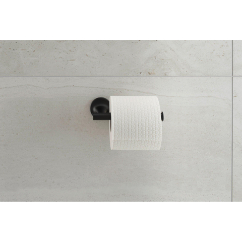Duravit Starck T Toiletrolhouder - zonder klep - mat zwart SW297083