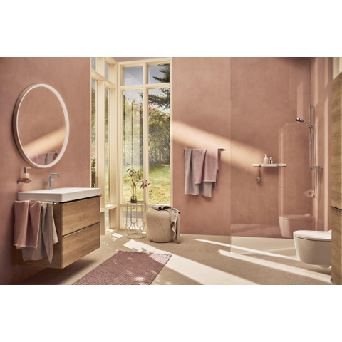 Hansgrohe Tecturis s 1 greeps wastafelkraan - 150 Fine - coolstart - zonder waste set - hoogglans chroom SW918674