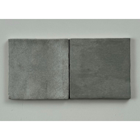 Terravito Mellina Carreau mural céramique - 10x10cm - 8mm - Gris SW1474693