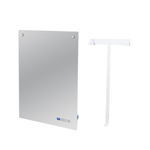 Eurom Sani 400 Mirror miroir – 70 x 50 cm – sans éclairage – chauffage infrarouge 400 W – Transparent SW656481