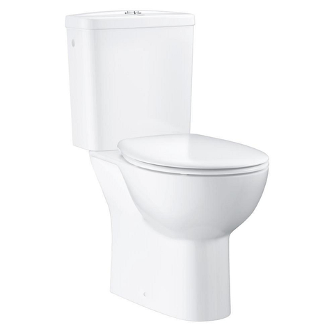 Grohe Bau WC-pack - diepspoel - PK - met keramisch reservoir - closetzitting met deksel en softclose - wit SW197223