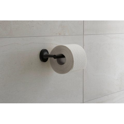 Duravit Starck T Toiletrolhouder - zonder klep - mat zwart SW297083
