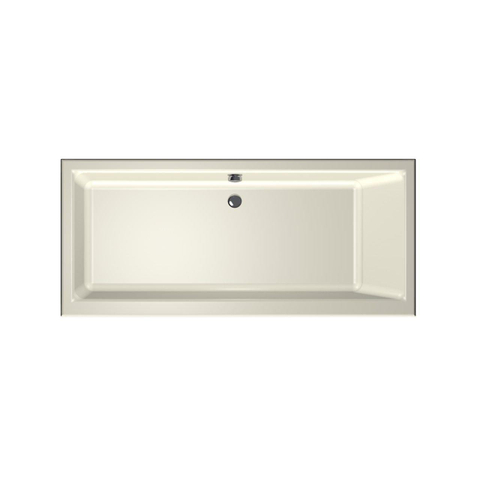Xenz Kristal Baignoire - 180x80x48 - bonde Centrale - acrylique - pergamon SW378259