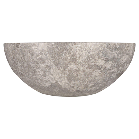 Differnz Boomer Waskom - 21x12cm - rond - Marmer - Grijs TWEEDEKANS OUT14857