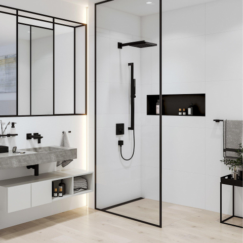 Hansgrohe Pulsify e Hoofddouche 260 - 1jet - ecosmart+ - mat zwart SW918633