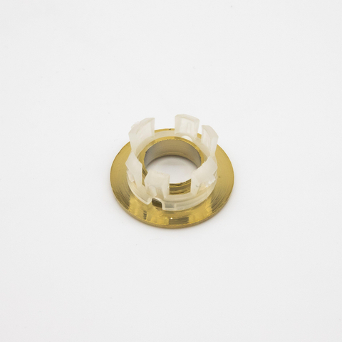 Fortifura Calvi Luxe Overloopring - 3cm - geschikt - voor wastafels - glans goud SW773492