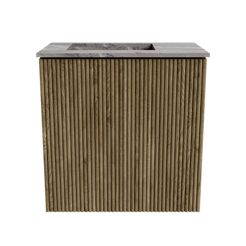 Mondiaz JOYA-DLUX 40cm meuble de toilette - couleur Dusk - Lavabo FAYE position Gauche 1 trou de robinet couleur Sombra. SW1426109