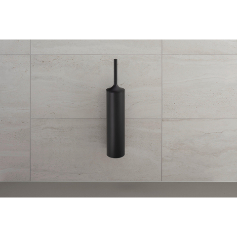 Duravit Starck T Borstelgarnituur - wandmodel - 43.5x8cm - mat zwart SW297067
