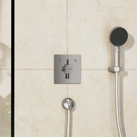 Hansgrohe DuoTurn E Inbouw mengkraan - voor 2 functies - hoogglans chroom SW918661