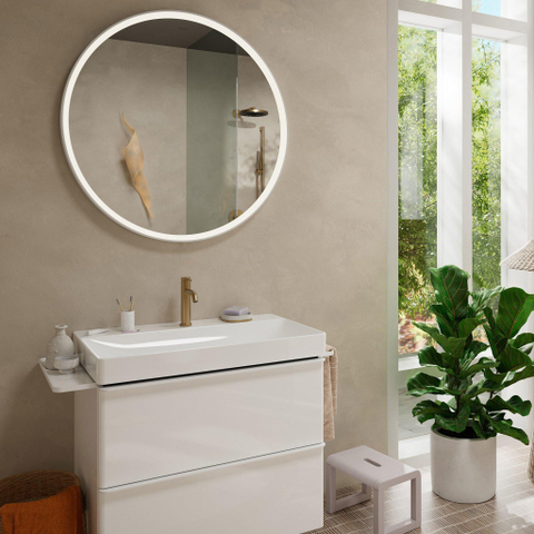 Hansgrohe Tecturis s Wastafelmengkraan - zonder waste - coolstart - 11.6cm uitloop - geborsteld brons SW918502