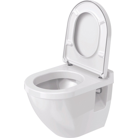 Duravit Starck 3 lunette de WC sans fermeture amortie Blanc 0314994