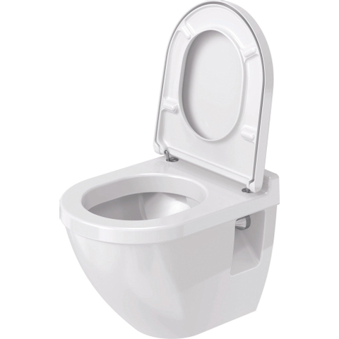 Duravit Starck 3 Wandcloset - 48.5x36cm - diepspoel - zonder zitting - compact - glans wit 0314161