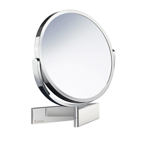 Smedbo Vergrotingsspiegel draaibaar wandmodel diameter 20cm 7x chroom SW724042