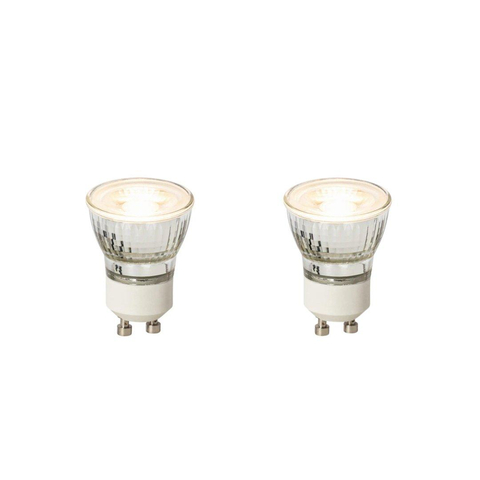Luedd Ampoule LED - set de 2 - GU10 - 4W - 2700K - 200LM - dimmable SW1211336