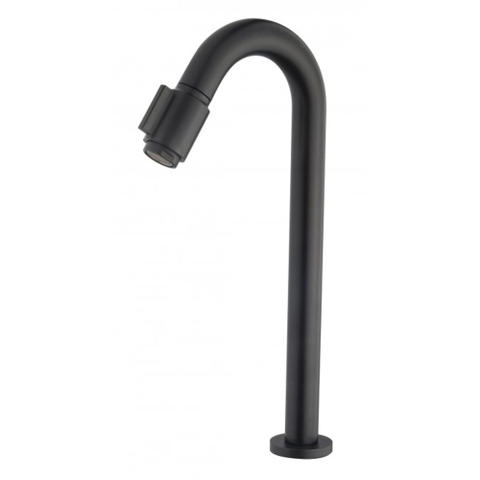 Wiesbaden Victoria luxe fonteinkraan XL 1/2'' mat zwart OUTLETSTORE STORE39780
