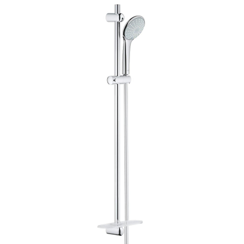 Grohe Euphoria 110 Duo Glijstangset - 90cm - ronde handdouche - 2 straalsoorten - gladde doucheslang - met zeepschaal - chroom 0441965