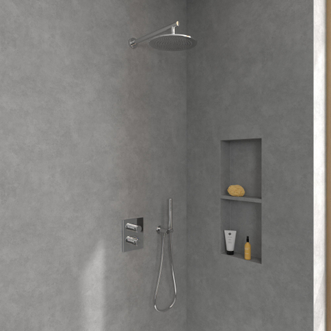 Villeroy & Boch Universal Showers regendouche - 252mm rond - hoogglans chroom SW974338
