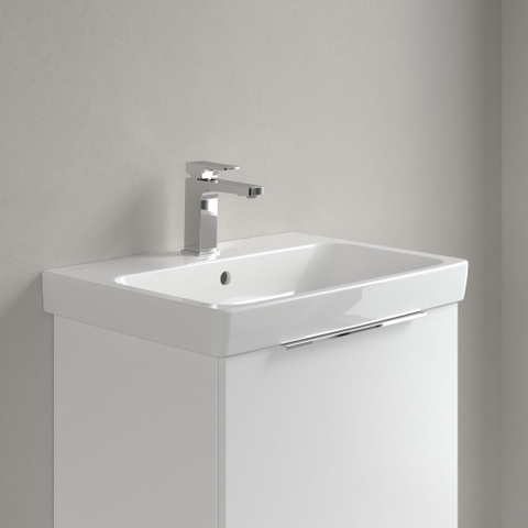Villeroy & Boch Architectura Wastafel - 44.5x60cm - 1 kraangat - met overloop - White Alpine (glans wit) SW1162798