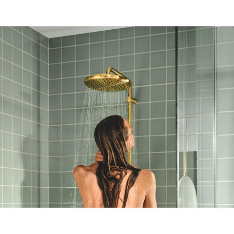 GROHE Vitalio Start doucheset - met thermostaat - geborsteld cool sunrise (goud) SW1590077