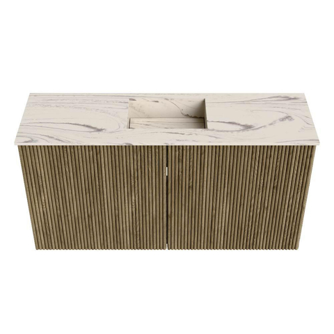 Mondiaz JOYA-DLUX 80cm toiletmeubel - kleur Dusk - Wastafel FAYE positie Midden 1 kraangat kleur Nata. SW1425899