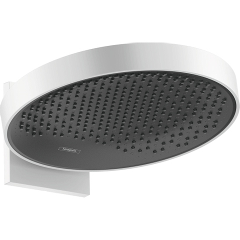 Hansgrohe RainFinity PowderRain - hoofddouche 360 - 1jet - met douchearm 10-30° verticaal kantelbaar - diameter 36cm - mat wit SW297606