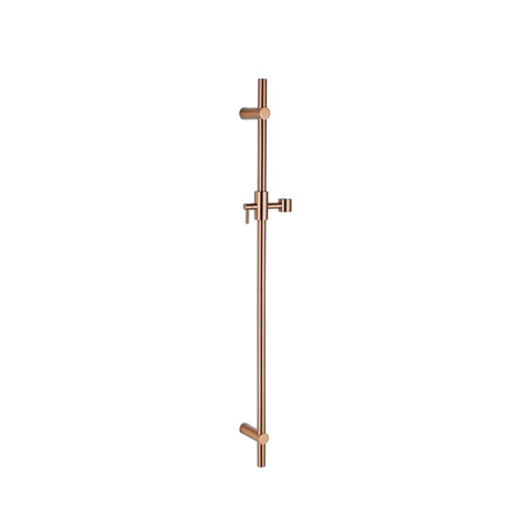 Fortifura Calvi Robinet de baignoire - avec ensemble de douche - douchette à main - flexible de douche en métal - cuivre brossé PVD SW1243263