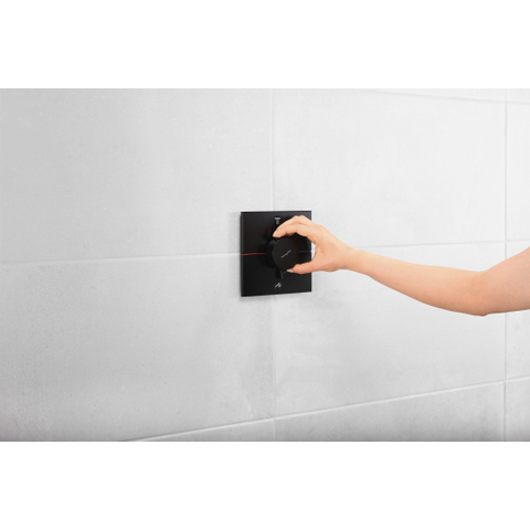 Hansgrohe ShowerSelect Comfort E Thermostaat - inbouw - 2 functies - mat zwart SW918081