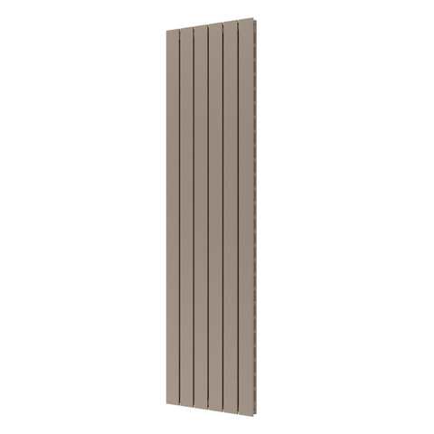 Plieger Cavallino Retto designradiator verticaal dubbel middenaansluiting 1800x450mm 1162W zandsteen 7253036