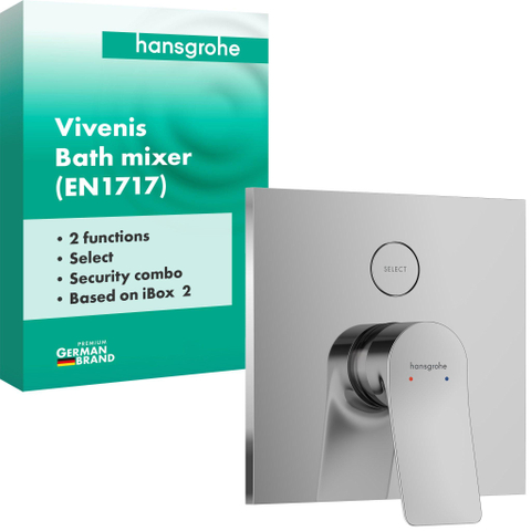 Hansgrohe Vivenis mengkraan inbouw voor iBox Universal 2 chroom SW1567413