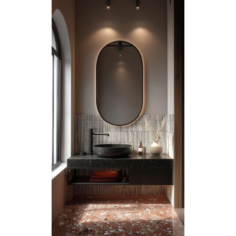 The Mosaic Factory Natural Stone mozaïektegel - 30x30cm - 13mm - vierkant - mat beige SW1576309