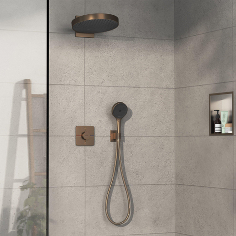 Hansgrohe Showerselect comfort q Thermostaat - inbouw - 2 functies - geborsteld brons SW918111