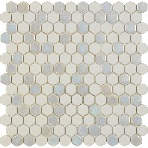 Ceralto Divaro Facet Mosaïque - 29,7x30,1cm - 6,0mm - Blanc - par pièce SW798678