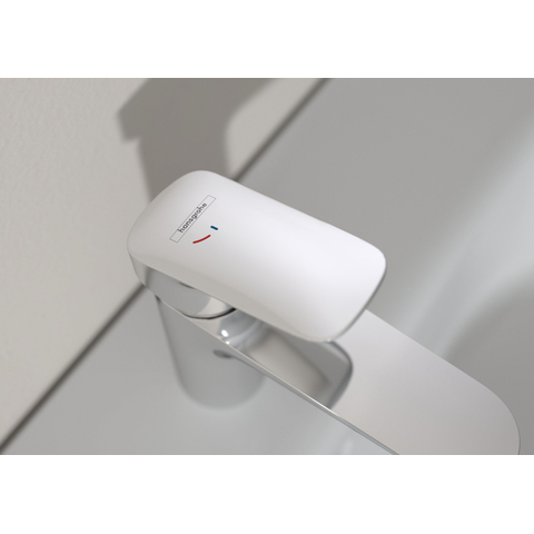 Hansgrohe Focus Eengreeps wastafelmengkraan - 100 - coolstart - zonder afvoer - hoogglans chroom GA94148
