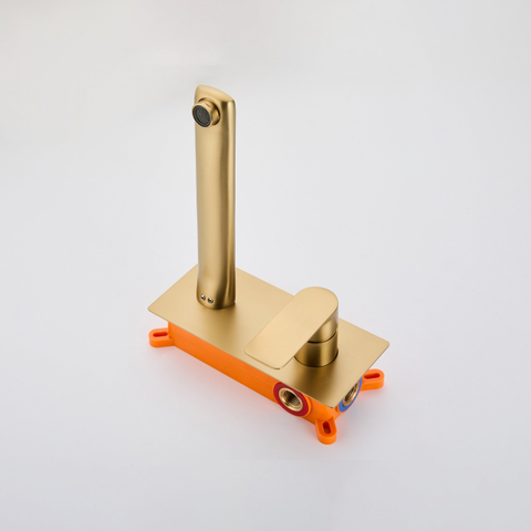 FugaFlow Efficiente Sobrado Mitigeur de lavabo - encastré - or SW1587951