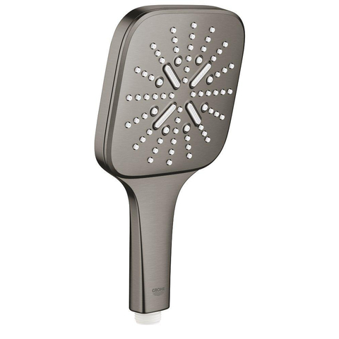 Grohe Rainshower SmartActive 130 Cube Handdouche - brushed hard graphite (antraciet) SW472254