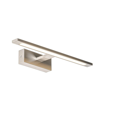 QAZQA Jerre applique murale - 41,5x13,5x5,5cm - LED incluse - IP44 - acier SW1187243