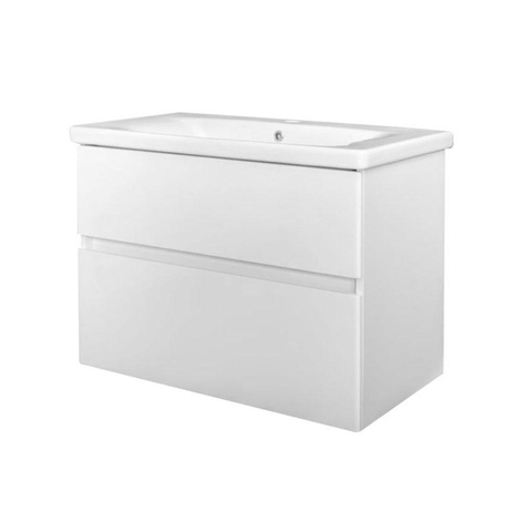 Best Design Quick Greeploos meubel onderkast en wastafel 65 cm glans wit SW280231