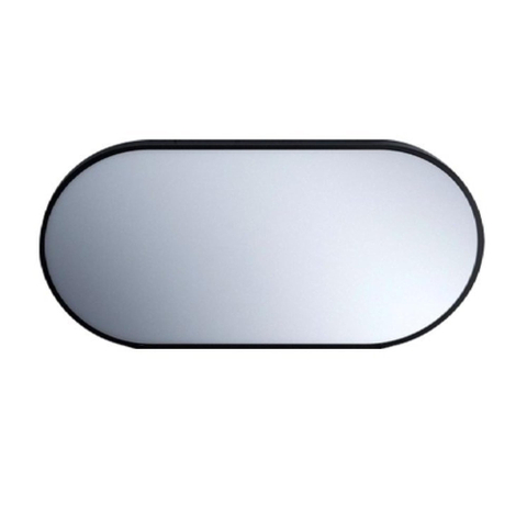 GO by Van Marcke Gio miroir – ovale – 40 x 80 cm – sans éclairage – Noir mat SW499017