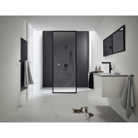 Hansgrohe AddStoris Q - zeepdispenser - mat zwart SW651500