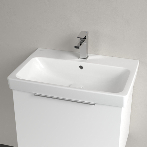 Villeroy & boch Architectura Lavabo - 44,5x65cm - avec trou de robinet - dessous rectifié - blanc alpin SW1162092