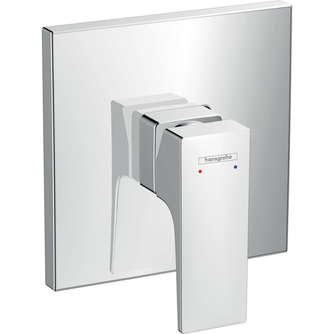 Hansgrohe Metropol Eengreeps douchemengkraan - afbouwdeel - met rechte greep - mat wit SW358687