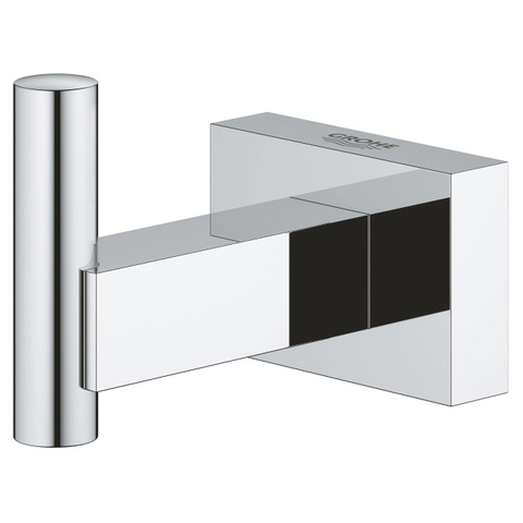 GROHE Essentials Cube crochet de serviette - carré - chrome 0438167