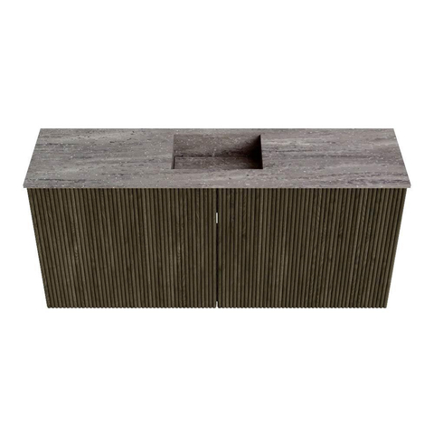 Mondiaz JOYA-DLUX 90cm toiletmeubel - kleur Shadow - Wastafel FAYE positie Midden 1 kraangat kleur Oza. SW1425038
