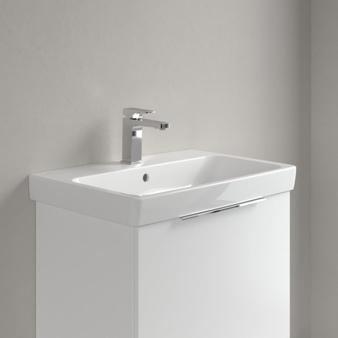 Villeroy & Boch Architectura Wastafel - 44.5x65cm - met kraangat - White Alpine (glans wit) SW1163032