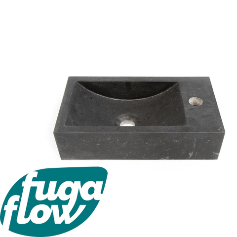 FugaFlow Efficiente Arredo Fontein 22x40x10cm - natuursteen donker SW1123197