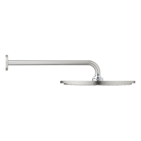 Grohe Rainshower Cosmopolitan 310 Hoofddouche - 31cm - 1 straalsoort - wanddarm 38cm - Supersteel (RVS) SW73276