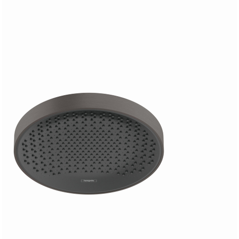 Hansgrohe Rainfinity douche de tête - 36cm - rond - 1 jet - brushed black chrome (noir) SW451570