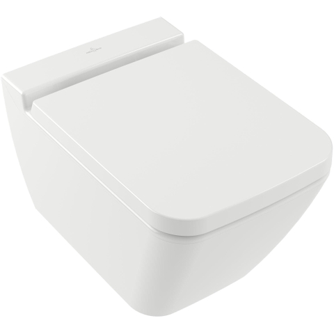 Villeroy & Boch finion wandcloset - diepspoel DirectFlush - 37.5x56cm CeramicPlus - White Alpine (glans wit) SW106540