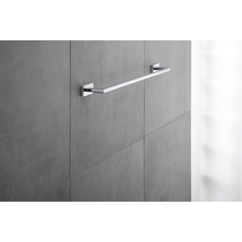 Duravit Karree Handdoekhouder - 70x668x35mm - hoogglans chroom SW55124
